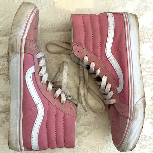 Pink High top Vans - Picture 1 of 3